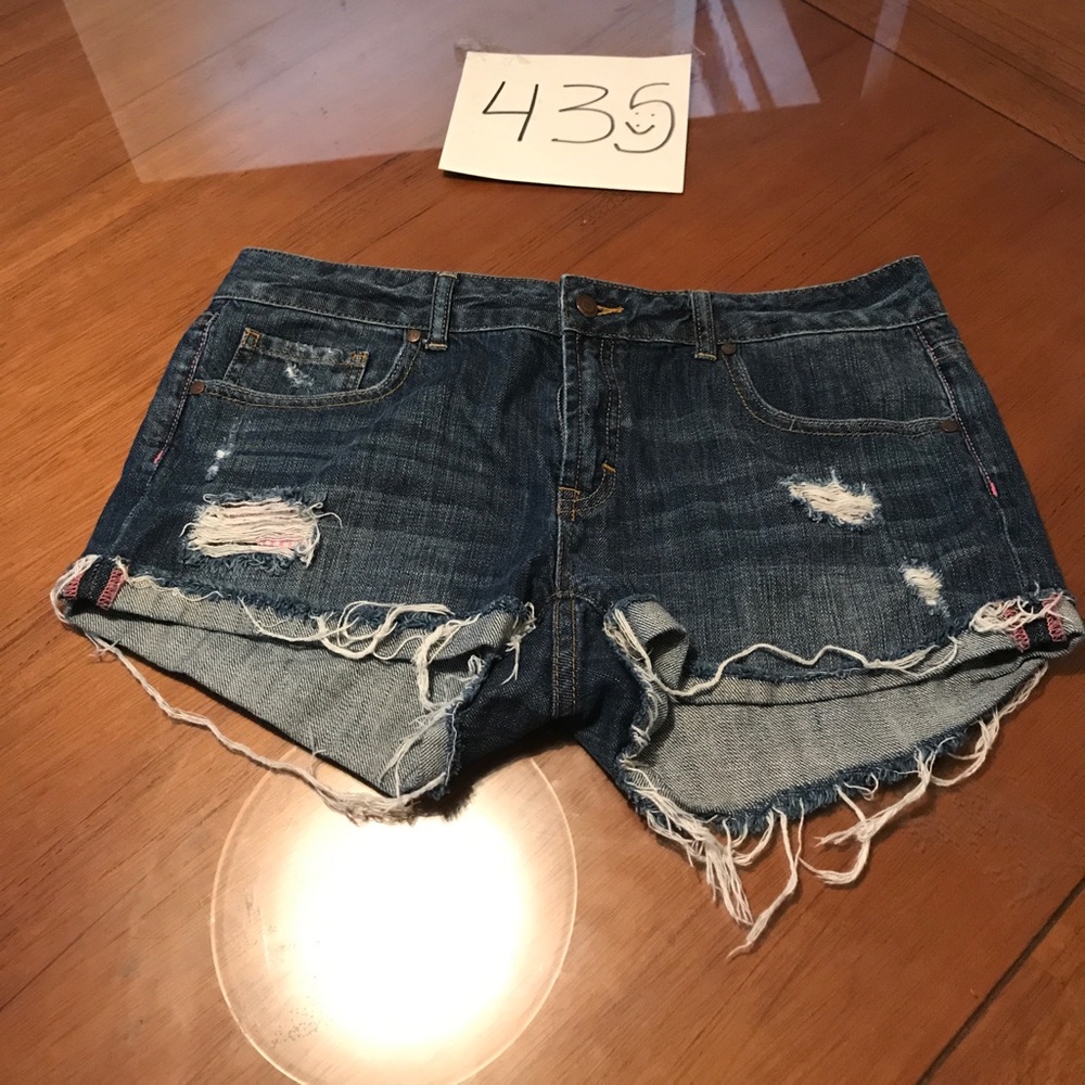 Pink by Victoria Secret Denim Shorts Size 12